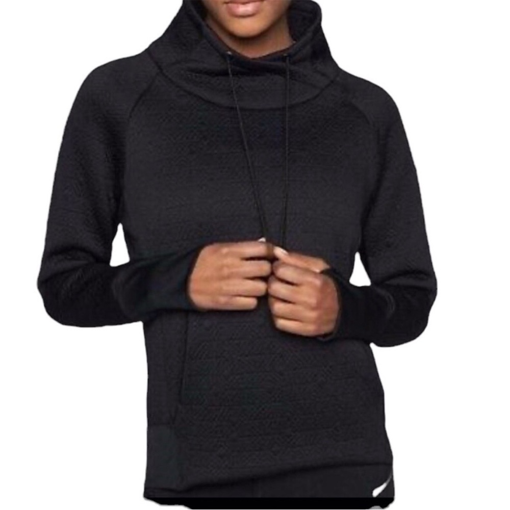 Athleta Jacquard Elevation Pullover Funnel Neck Sweatshirt - Picture 1 of 5